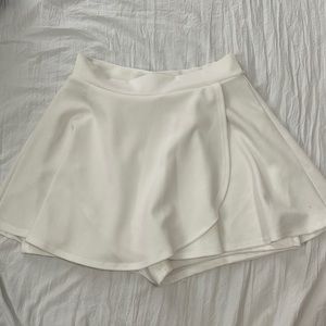 Fashionnova white skort